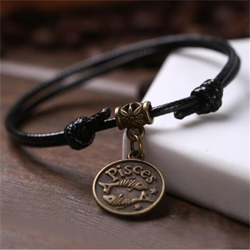 Lily Constellation Gelang Kaki Hadiah Persahabatan Baru Hadiah Ulang Tahun Terbaik Liontin Zodiak