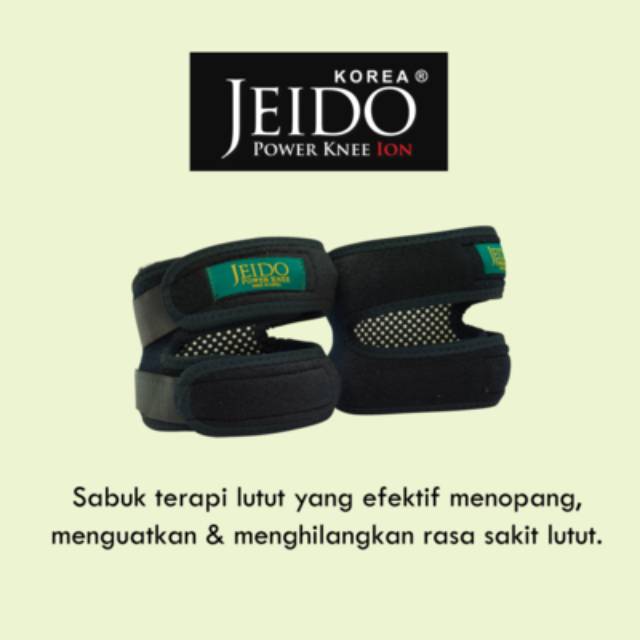 JEIDO POWER KNEE ION V4 - DEKER TERAPI LUTUT - DEKER KESEHATAN - JEIDO