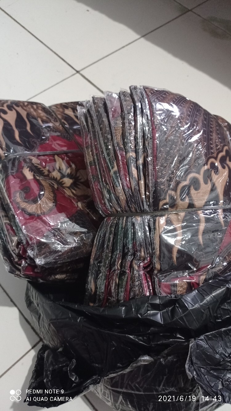 Baju Batik Pria Slimfit Big Size M L Xl Xxl Atasan Kemeja Batik Lengan Panjang Original