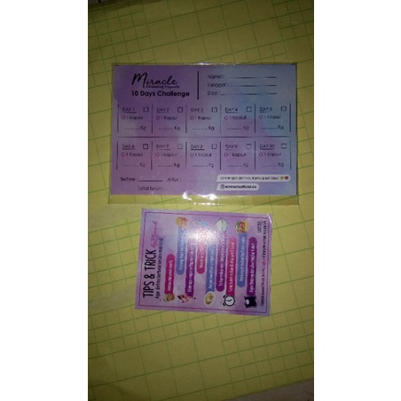 

Miracle 10D dan Tips & Trick Card