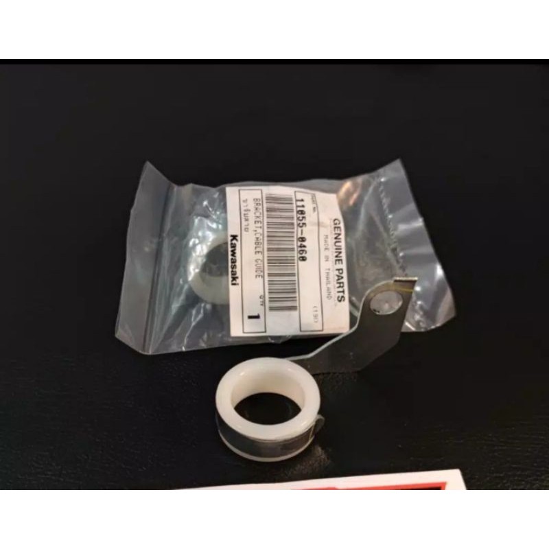 KLEM PENJEPIT SELANG REM DEPAN KLX 140 CLAMP SELANG REM KLX 140 ORIGINAL KAWASAKI