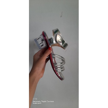 sandal tali hak kaca anak