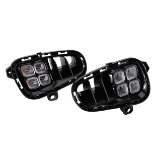 2pcs Lampu  Kabut Led  Drl Depan Mobil  Warna  Putih Kuning  