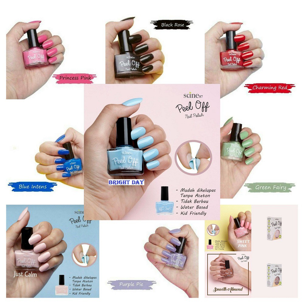 CAT KUKU KITEK KUTEK SOPHIE MARTIN ORIGINAL NAIL PLSH MRNL6 UNGU MUR