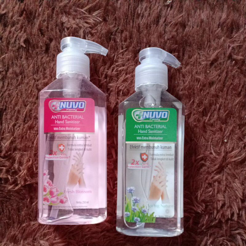 Nuvo hand sanitizer