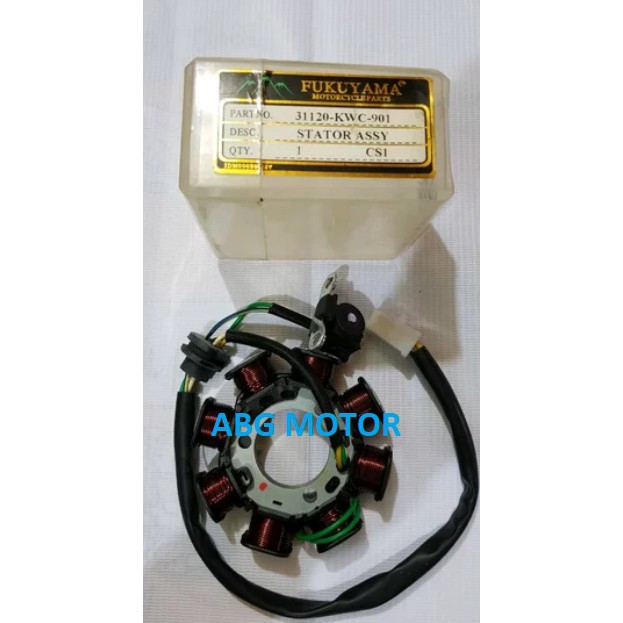 SPUL SPOL KOMPLIT STATOR ASSY HONDA CS1 CS 1 FUKUYAMA