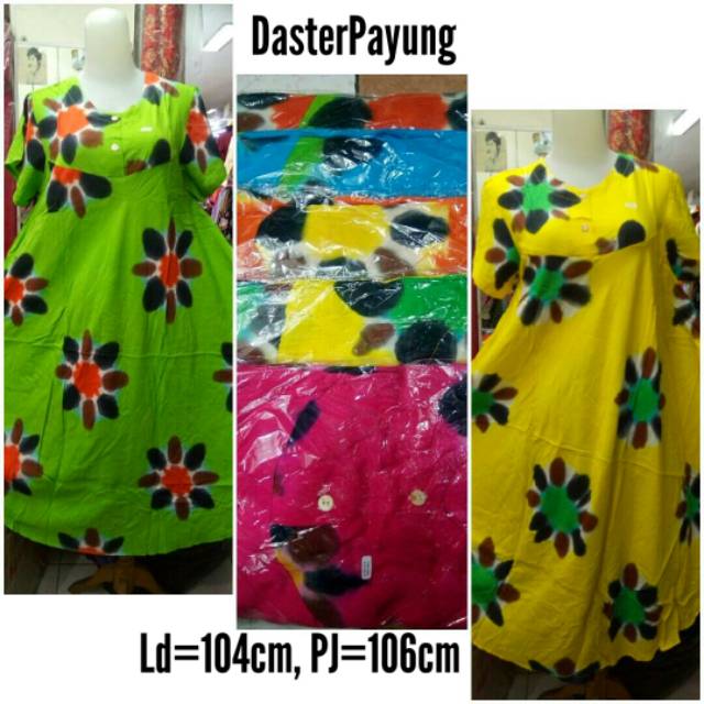 NEW UPDATE Daster Payung Standar Motif Warna Random