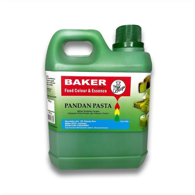 

Pandan Pasta BAKER 1 Liter