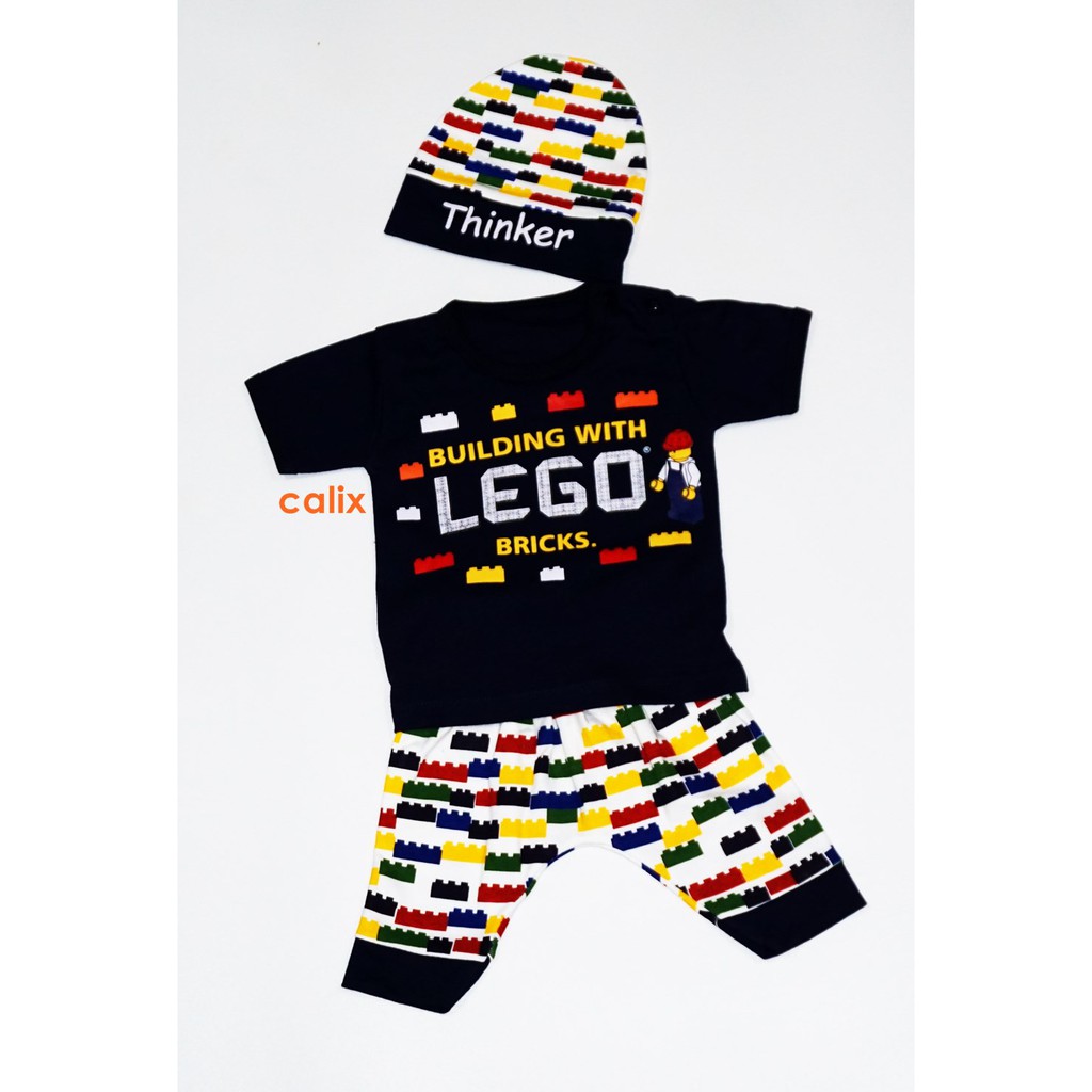 Setelan Baby 1-2thn Lego Baju Anak Murah Baju Tidur Anak All size