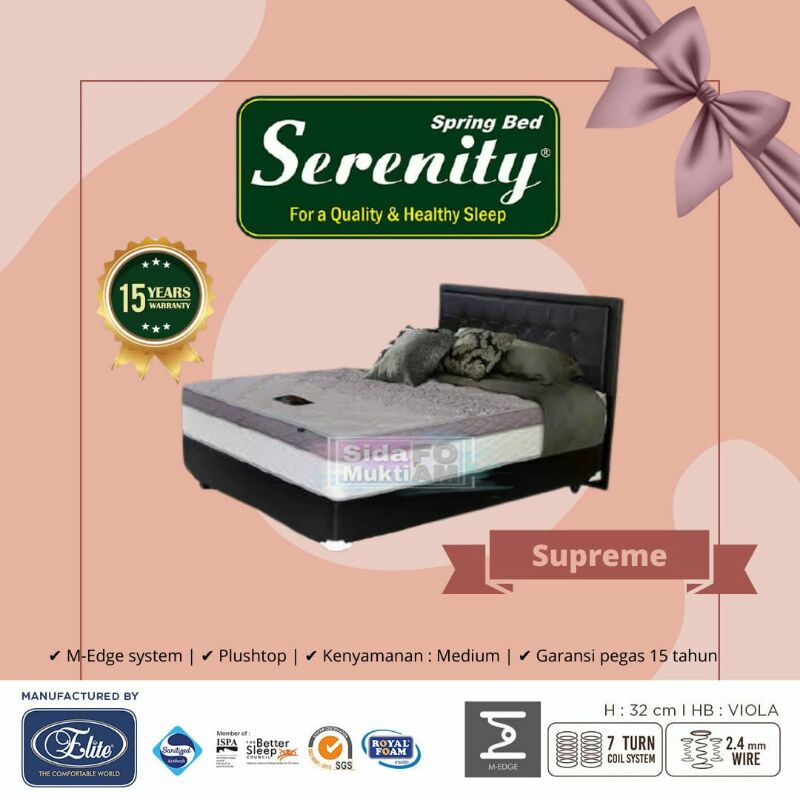 MATRAS SPRINGBED ELITE SERENITY SUPREME