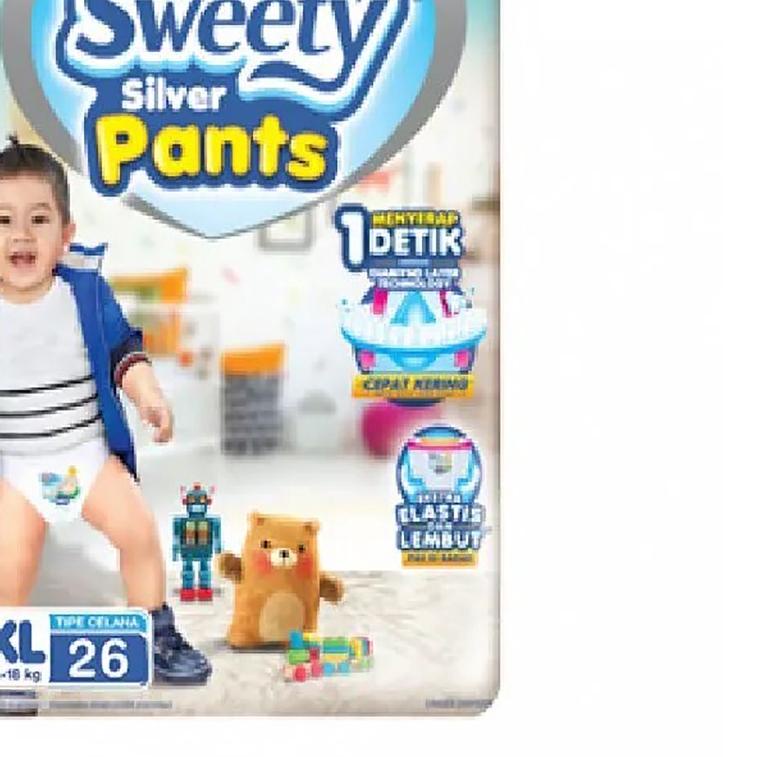 SWEETY SILVER PANTS S32/M30/L28/XL26/XXL24 / Sweety Silver Pants / Sweety Silver Pants M30 / Sweety 