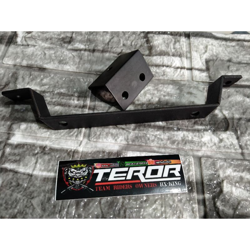 Braket Dudukan plat nomor RX king bandungan