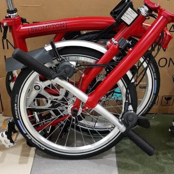 sepeda lipat brompton S6L red rocket 2020 BNIB