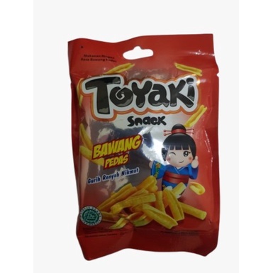 Toyaki Snack Rasa Bawang Pedas isi 1ball (10pcs)