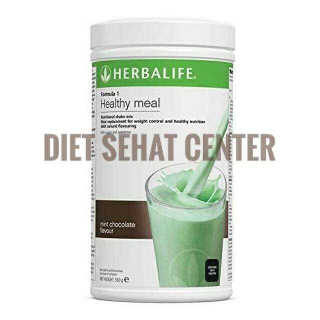 NUTRISI TERBAIK COVID 19 -- SHAKE HERBALIFE CHOCOMINT ORIGINAL 100%
