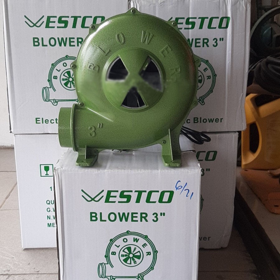 Mesin Blower Keong 3" 4" WESTCO - Blower Elektrik Angin Tiup Duduk 3 Inch 4 inch 3in 4in