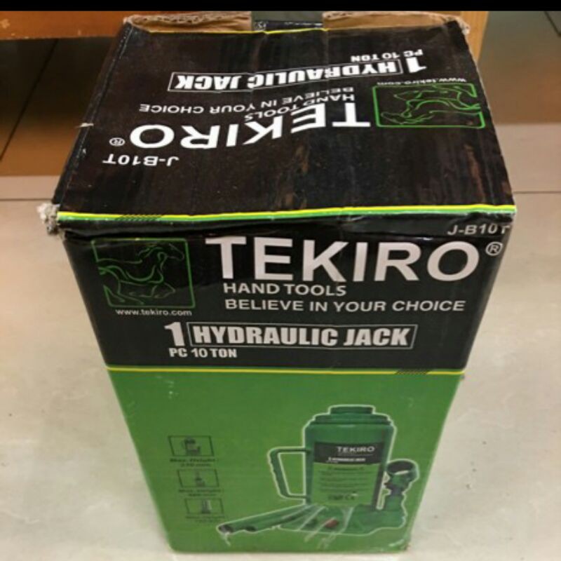 tekiro BJ1004 BJ1912 dongkrak botol 10 ton hydraulic bottle jack 10ton