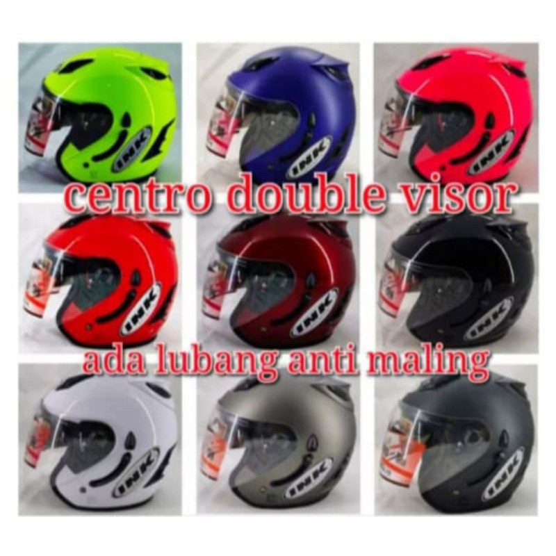 Helm INK Centro Double Visor 2 Kaca