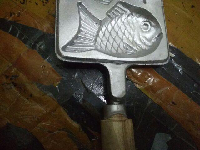 Cetakan Kue Waffle Motif Ikan Taiyaki Bungeoppang Korean Pan