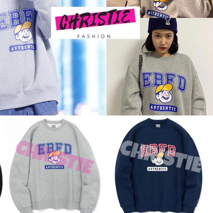 ♬ [] BASIC SWEATER EBFD M-XXL 12 WARNA / SWEATSHIRT RENJUN NCT DREAM YERI RV CHAEYEON IOI ℗
