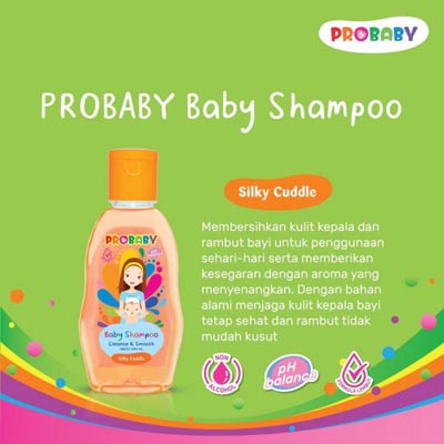 [BPOM] PROBABY BABY SHAMPOO 100ML SHAMPO RAMBUT BAYI &amp; ANAK ANAK