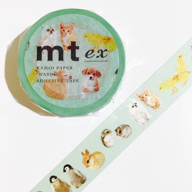 

Japan Masking Tape Washi - Baby Animal