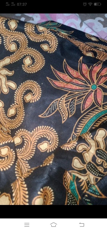 Maura Couple - Sania Ruffle Batik Couple Ori Ndoro Jowi