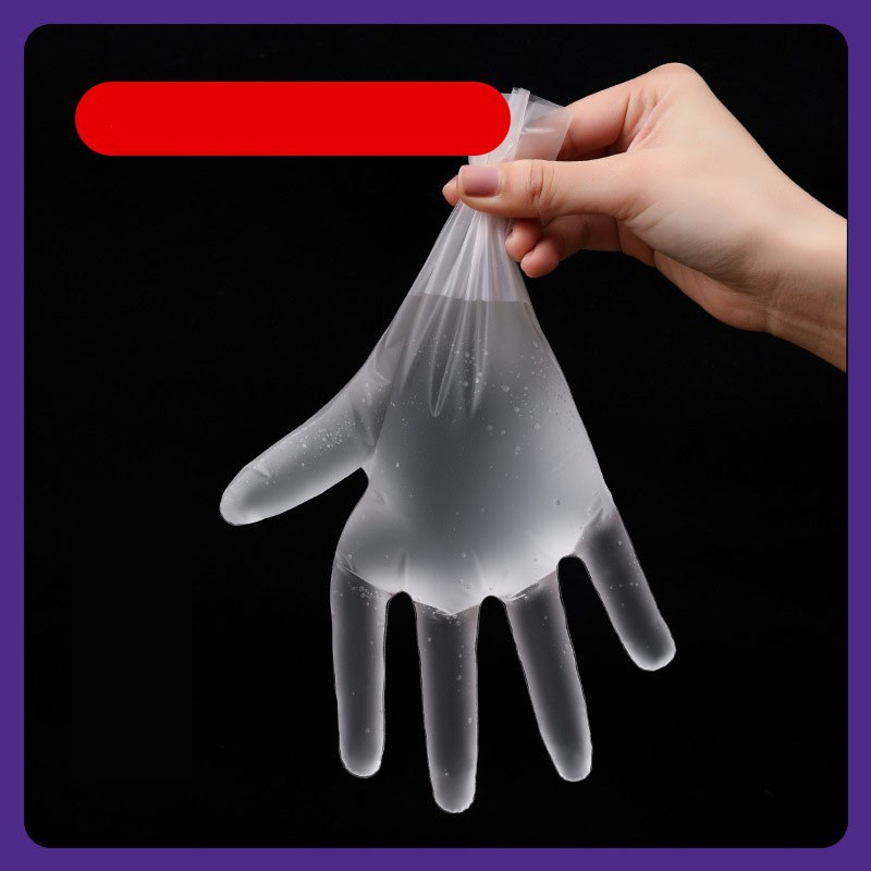 Sarung Tangan Plastik Karet / Disposable Hand Glove TPE / Higienis