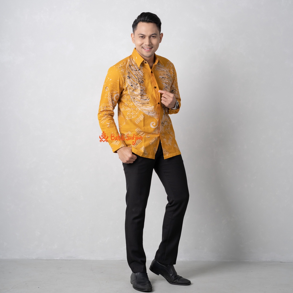 Atasan Kemeja Batik Pria Regular 1040