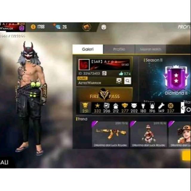 Jual Akun Free Fire Murah