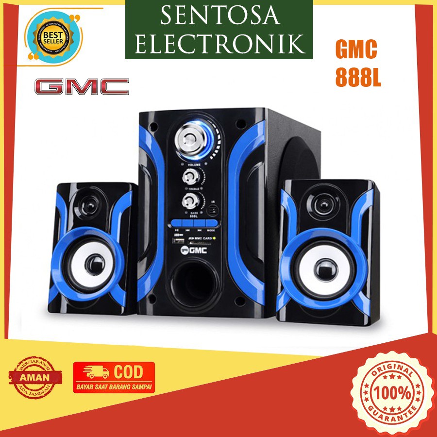SPEAKER GMC 888L BT/SPEAKER GMC 888L BT / 888K BT Speaker Multimedia Bluetooth FM RADIO USB