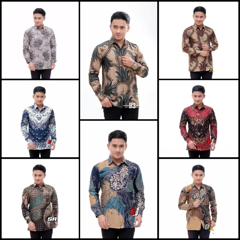 KEMEJA BATIK PRIA LENGAN PANJANG KEMEJA BATIK LENGAN PANJANG PRIA KEMEJA PRIA KEMEJA BATIK