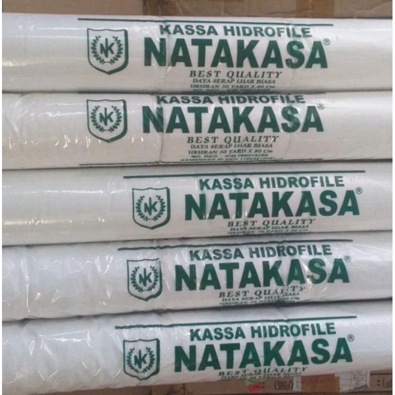 Kasa Gulung Natakasa/ kain kasa penutup luka operasi 30yard x 80cm/ natakasa