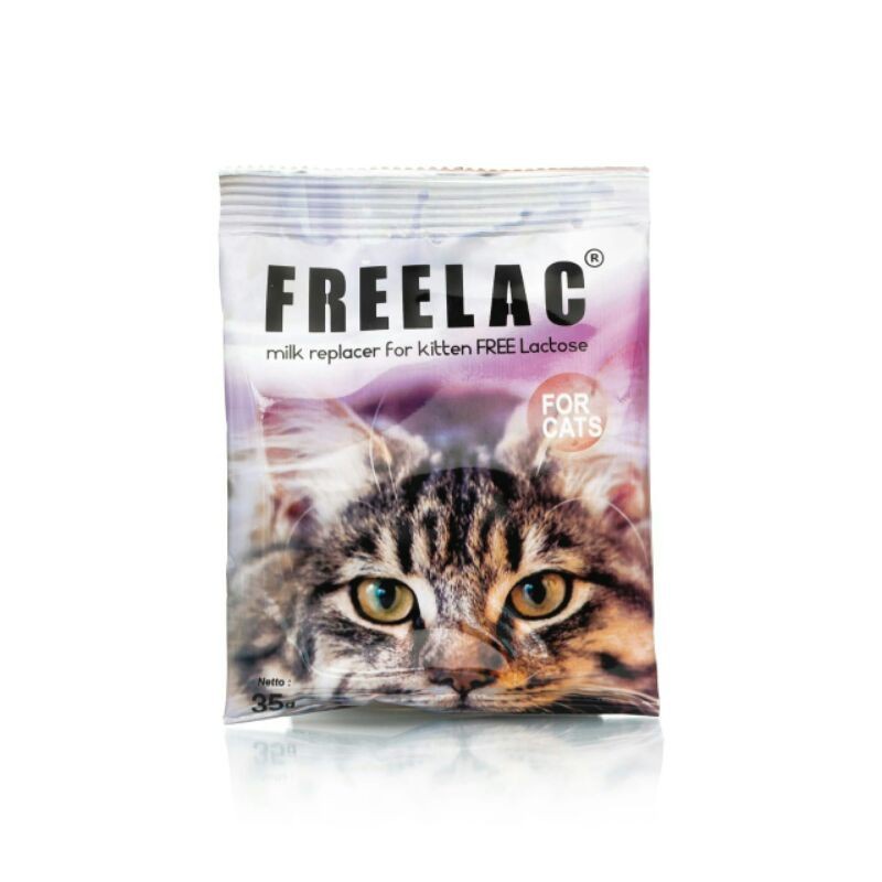 FREELAC MILK Susu Anak Kucing Cat Milk kitten 35gram