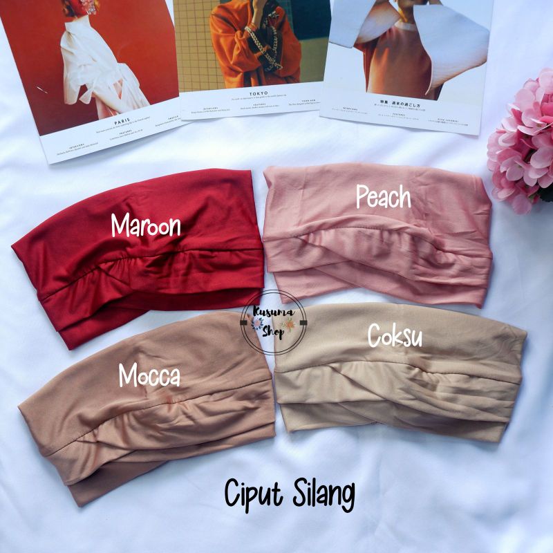 ciput zig zag- daleman hijab zig zag