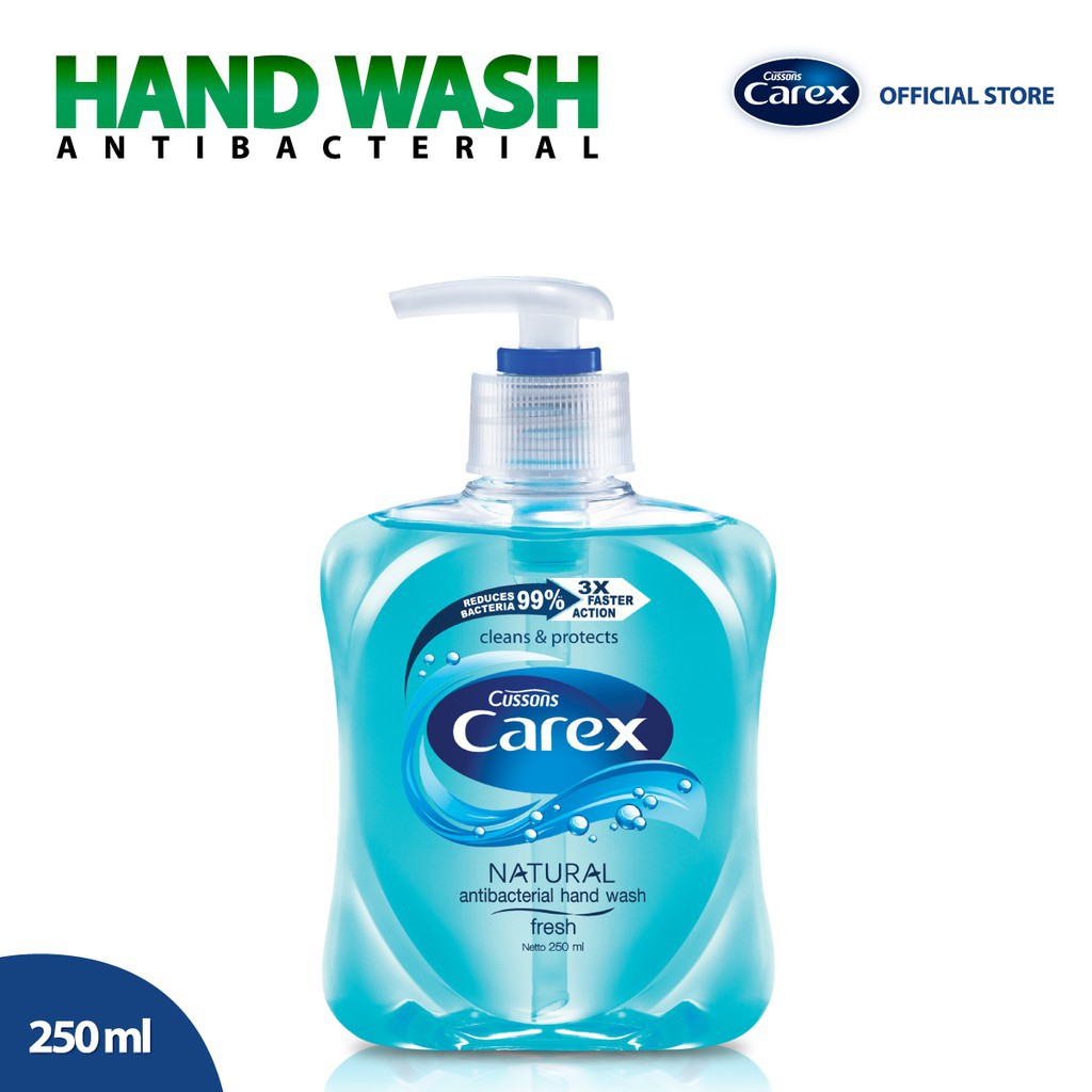  Sabun Cuci Tangan  Cussons 250 mL Carex Hand Wash Fresh 