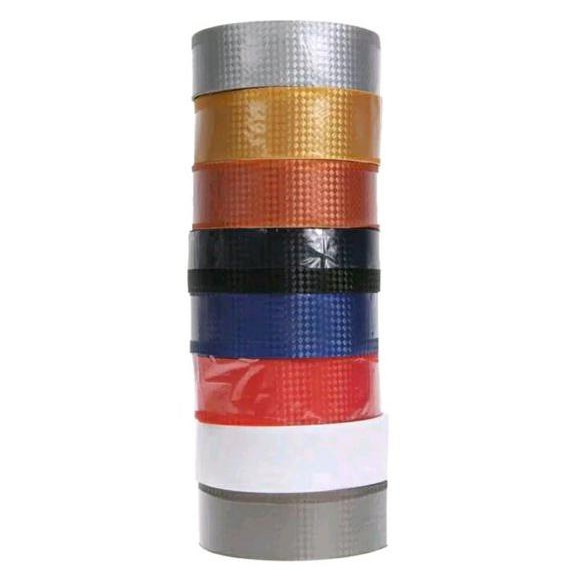 PROMO  Bartape Motif Carbon Roadbike Bar Tape Blebet Karet Handlebar Stang Road bike bkn fizik