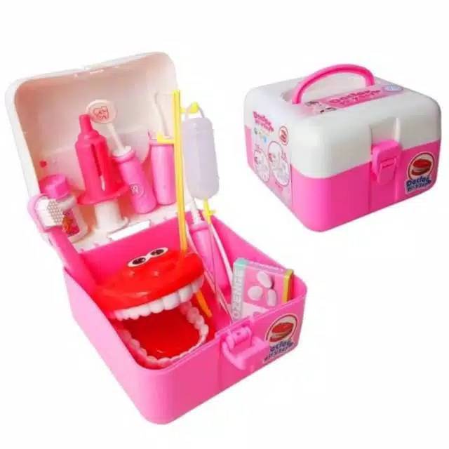 MOMBABY1 Mainan Dokter Gigi Anak atau Mainan Dokter Dokteran Gigi Anak atau Dental Toys