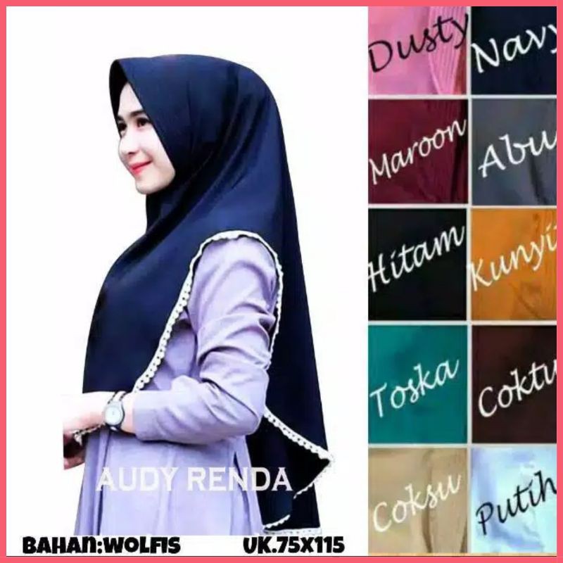 BRISA JILBAB KHIMAR MURAH JilbabStyle HIjabMuslimah HIjabStyle JilbabInstan / Kerudung Wanita