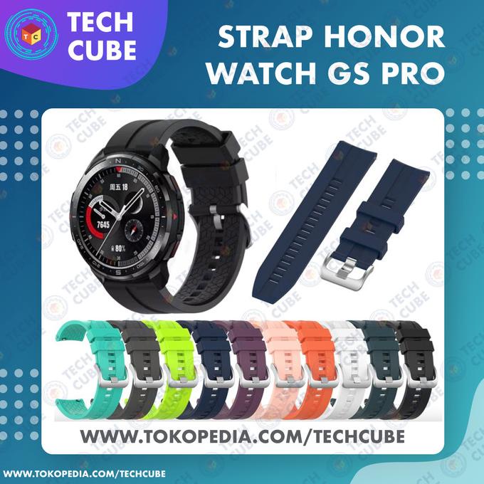 Strap Tali Jam Tangan Silicone Silikon Honor Watch GS PRO