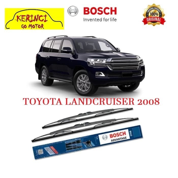 WIPER TOYOTA LANDCRUISER 2008 BOSCH ADVANTAGE 17&quot; &amp; 17&quot; SEPASANG