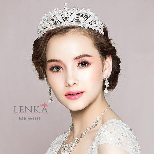 [SIAP KIRIM] HEADPIECE PERNIKAHAN MAHKOTA PENGANTIN BRIDAL CROWN MRW011