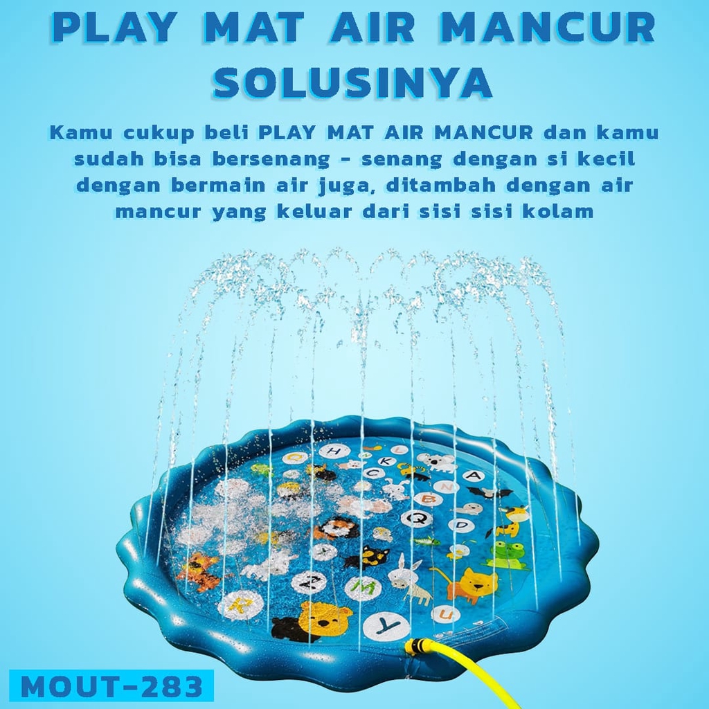 Mainan anak kolam air mancur PLAY MAT AIR MANCUR