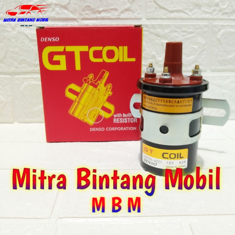 Ignition Coil Koil Pendek Kijang 5K - 7K GT Denso Original Japan