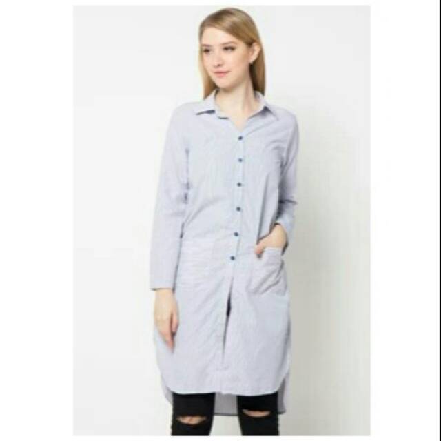 Carvil kemeja ladies alba