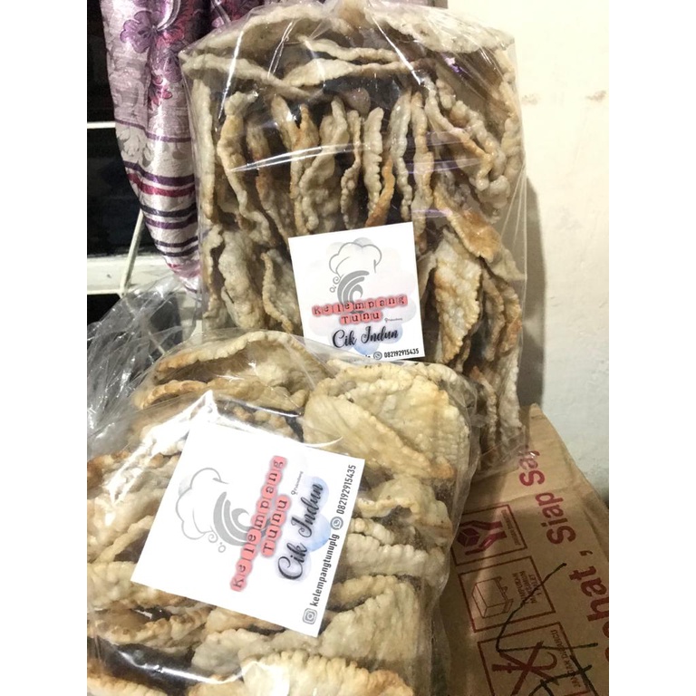 

[KHUSUS RESELLER PEMBELIAN MINIMAL 10 BUNGKUS] KELEMPANG TUNU CIK INDUN