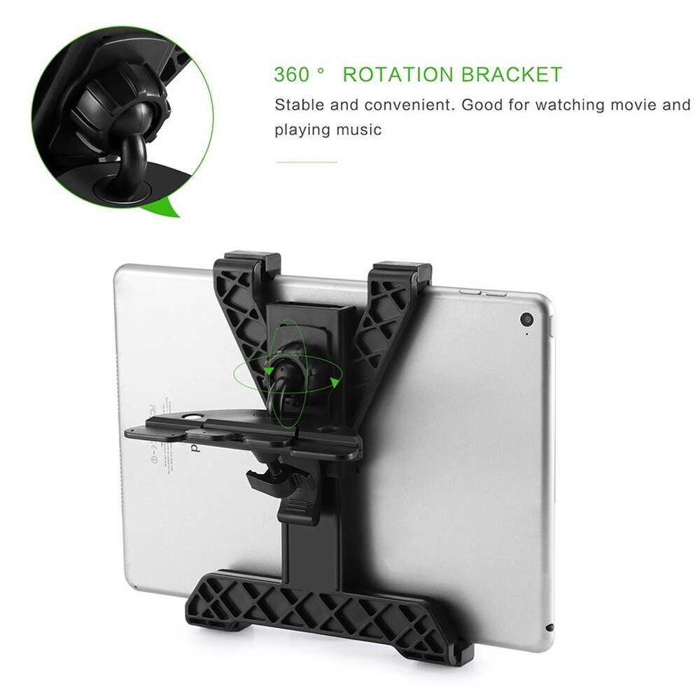 Universal Car Mount CD Card Slot Mounting Bracket Tablet Mounting Bracket GPS Mounting Bracket Lazy Stand Universal Tablet Mount 360 Rotatable Smartphone Car Mount Mount