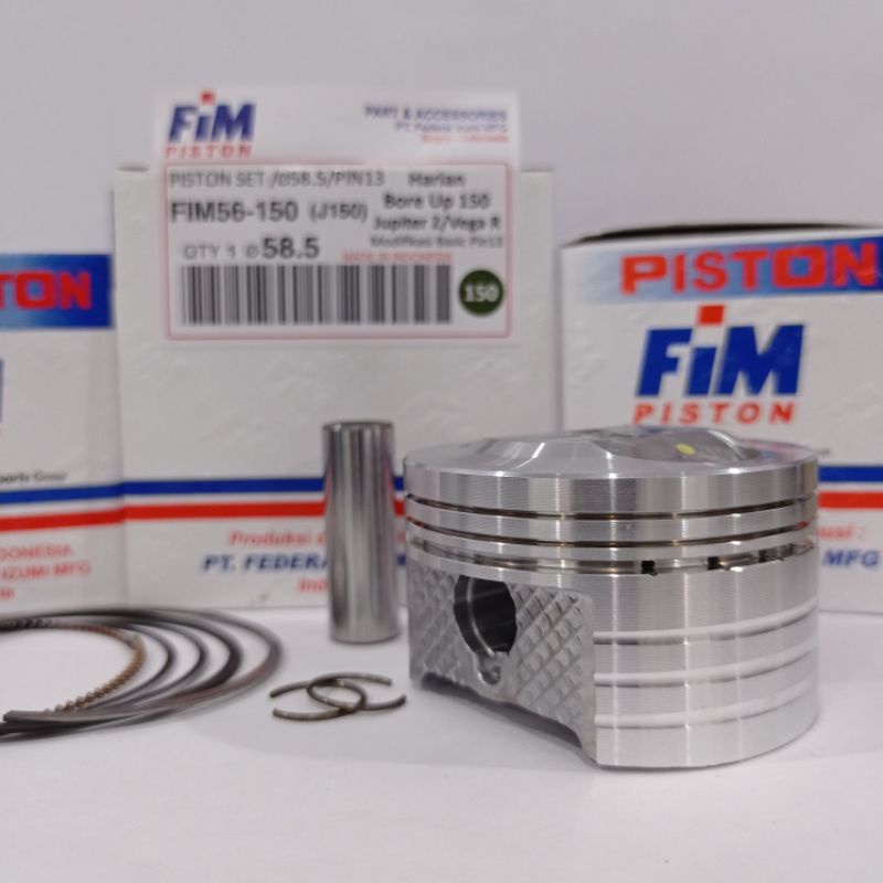 PISTON KIT SEHER SET JUPITER Z XXB 57 57,5 58 58,5 59 PIN 13 FIM-4