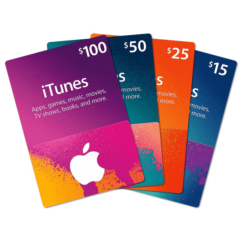 iTunes Gift Card Apple region US / United States dollar ...