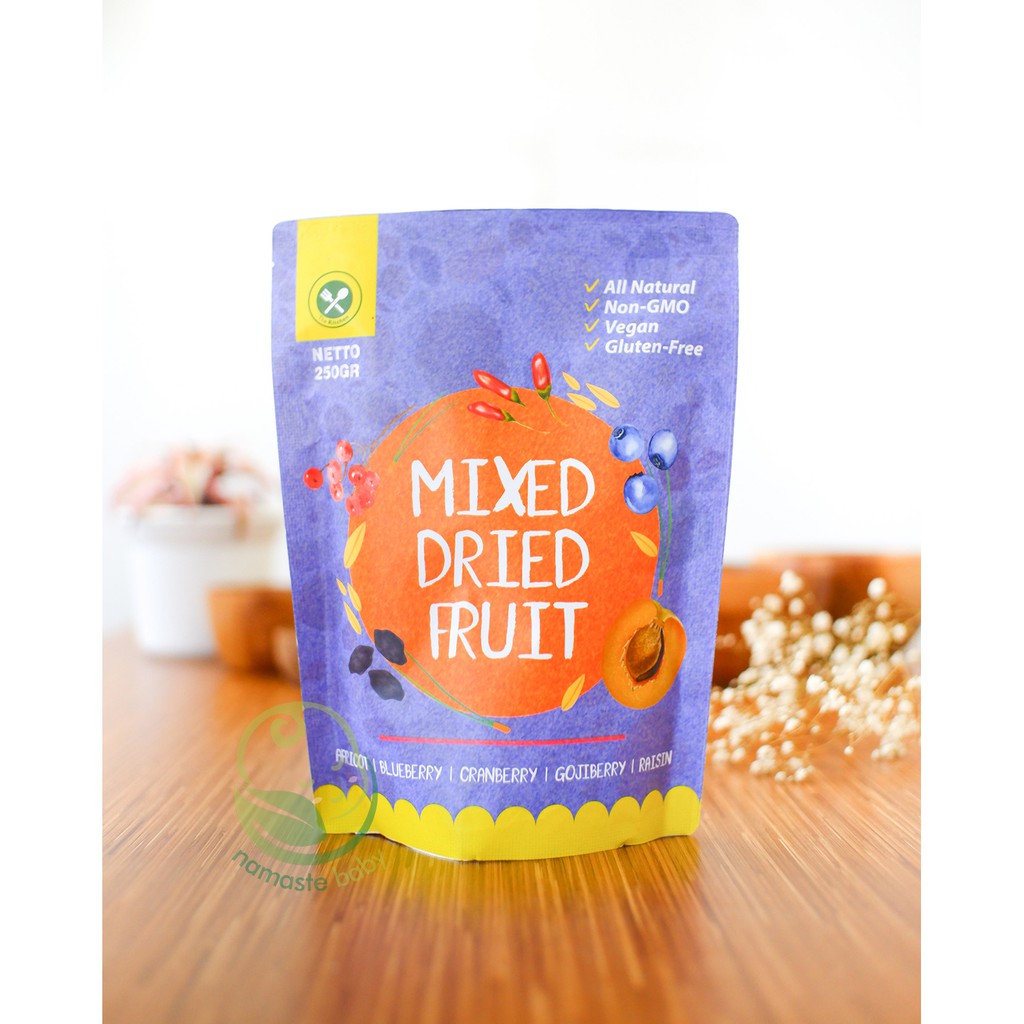 

MIXED DRIED FRUIT 250GR